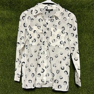 ⭐️LAFAYETTE 148 Zora Blouse